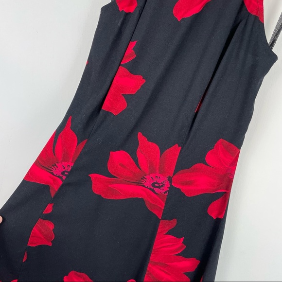 Vintage Y2K Floral Mini Dress Halter Neck Open Back Sz XS/S - Picture 4 of 11